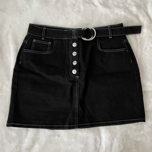 NEW Mini A-line Denim Skirt